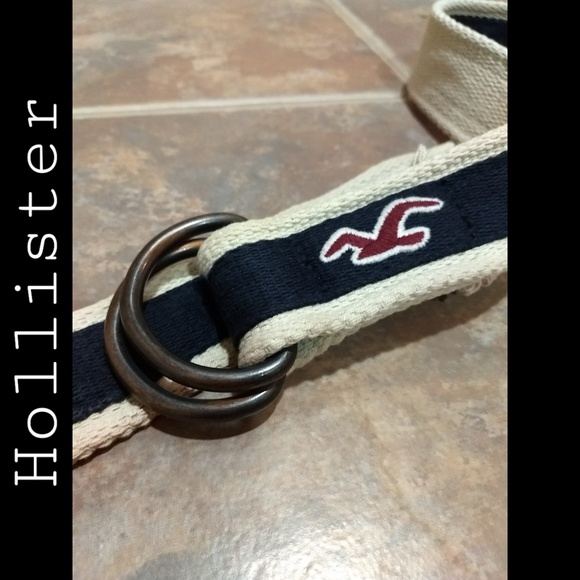 Hollister Accessories - Hollister Navy/Tan Belt